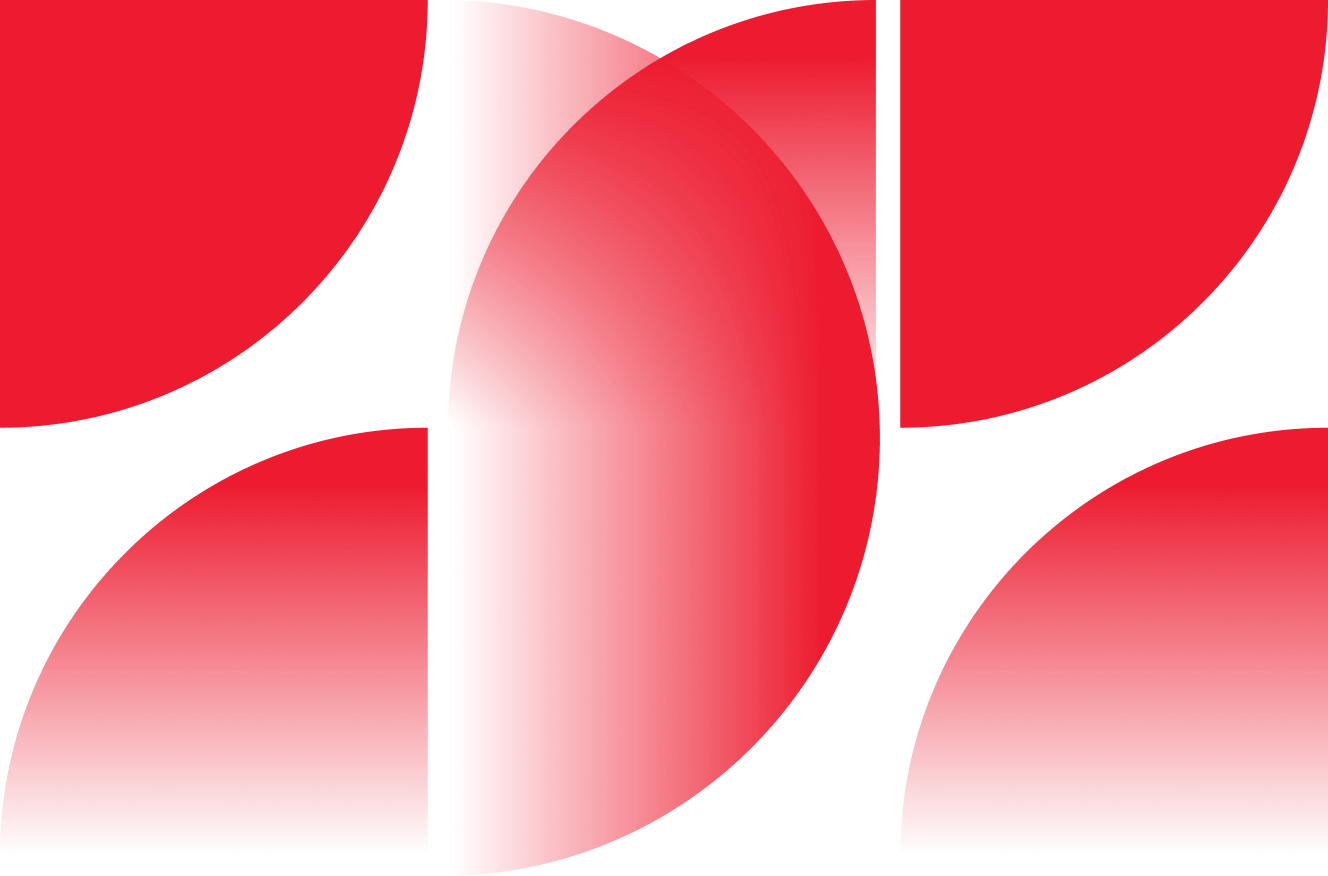 APEX decorative red shapes